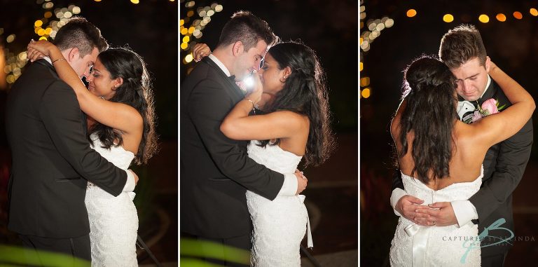 courtyard at lake lucerne wedding reception first dance and speeches