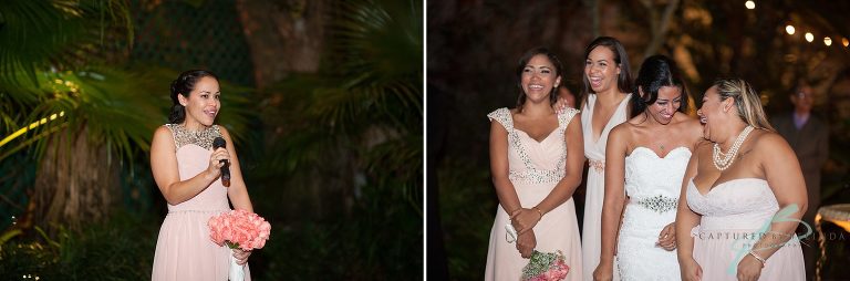 courtyard at lake lucerne wedding reception first dance and speeches