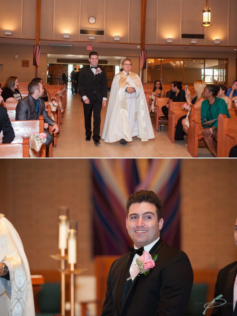 catholic ceremony st. john vianney wedding