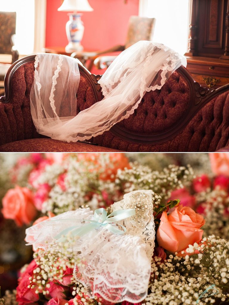 courtyard at lake lucerne bride getting ready
