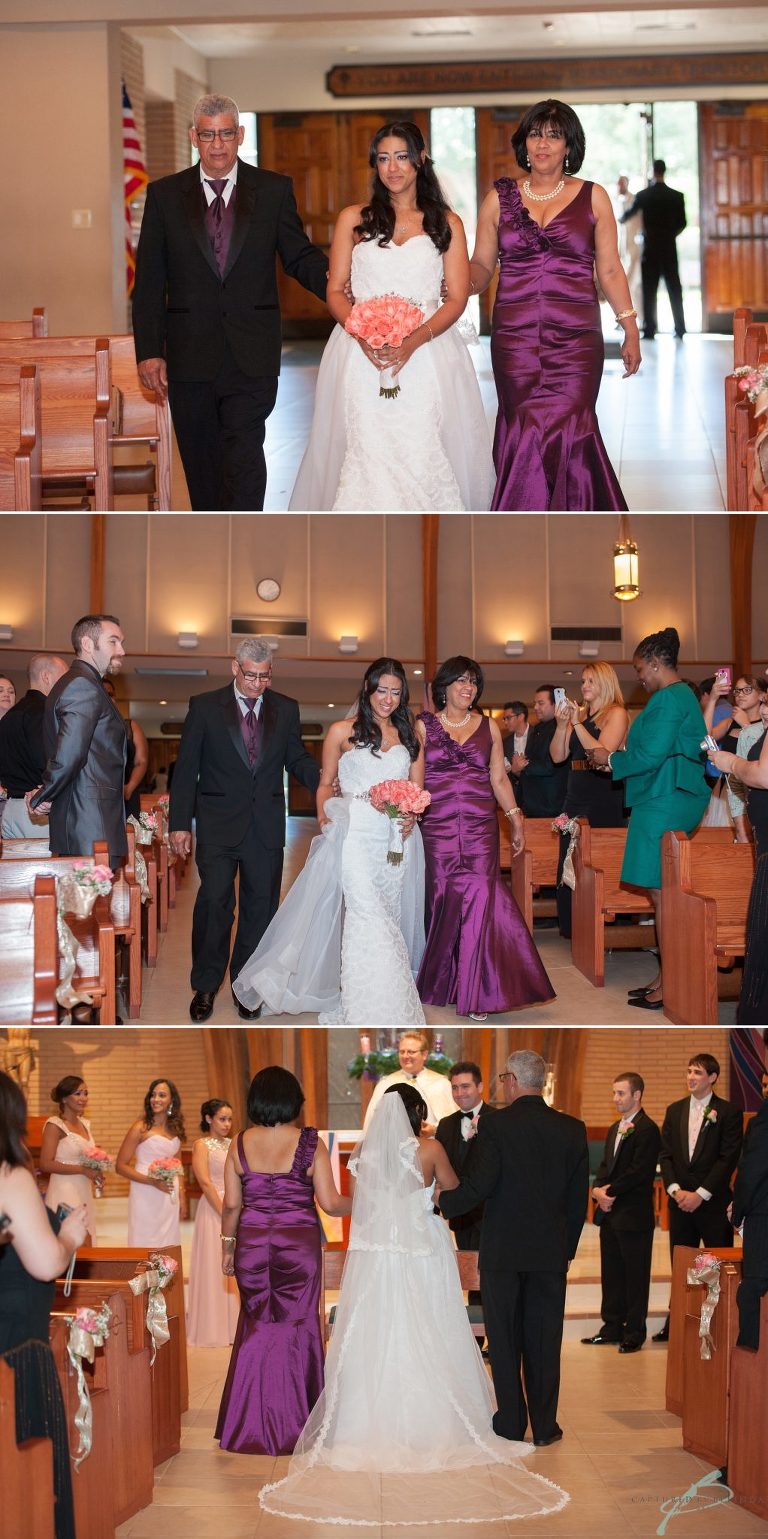 catholic ceremony st. john vianney wedding