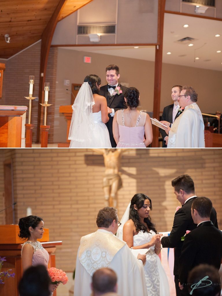 catholic ceremony st. john vianney wedding
