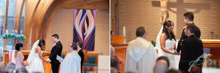 catholic ceremony st. john vianney wedding