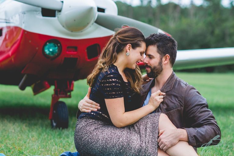 airplane inspired wedding and engagement