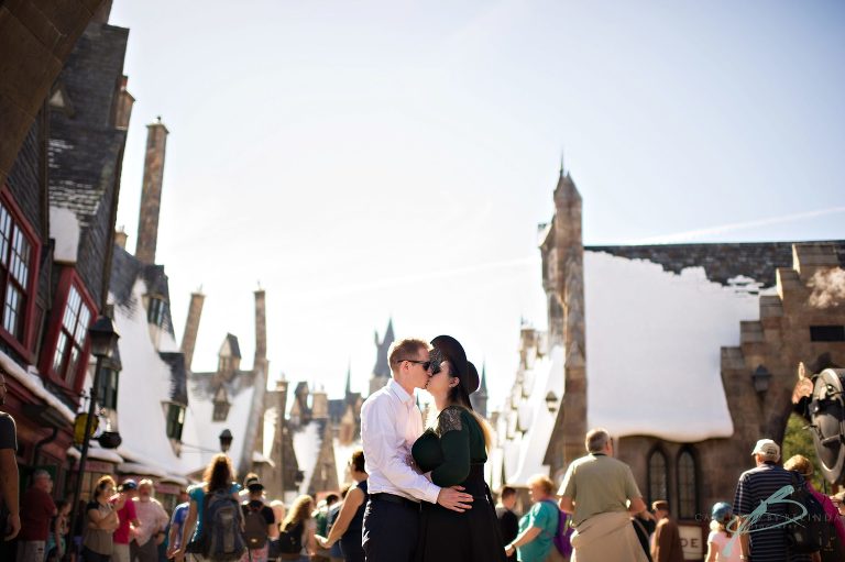Harry Potter Engagement Session Universal Orlando
