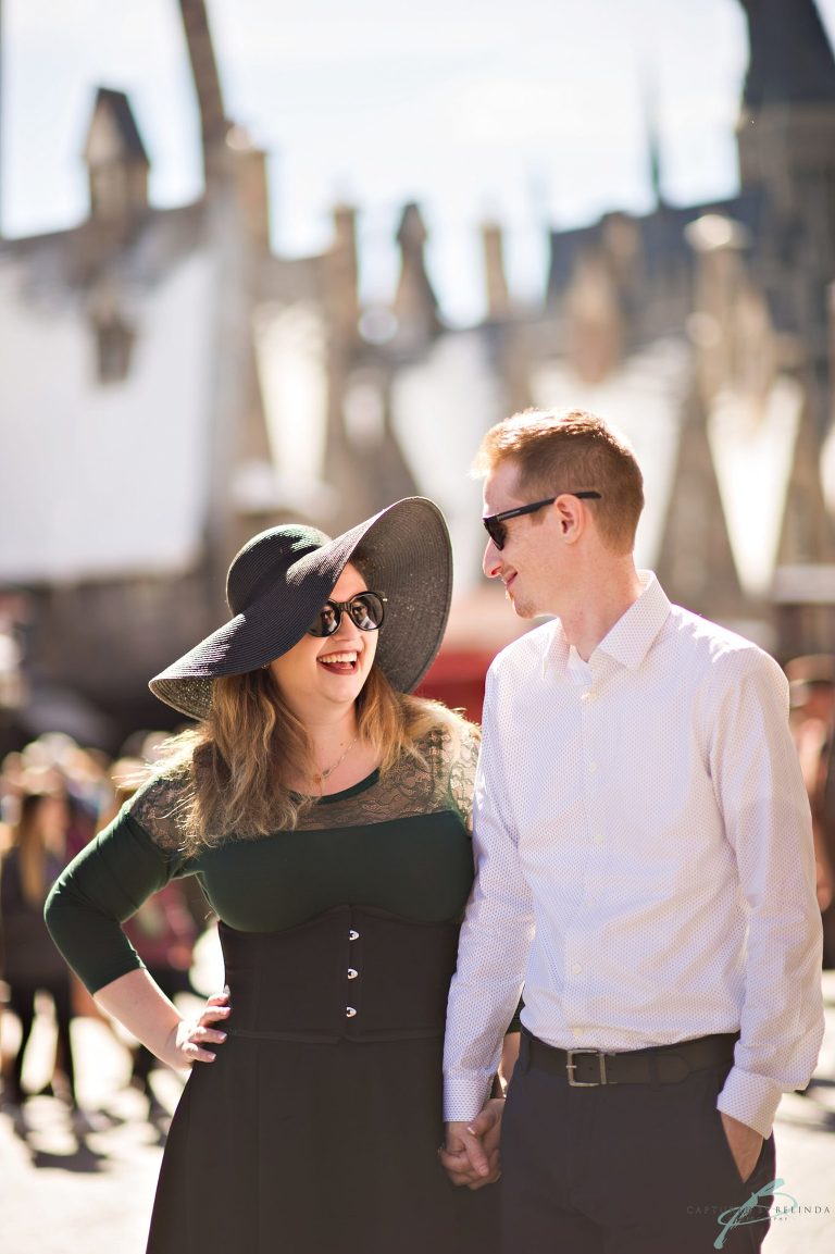 Harry Potter Engagement Session Universal Orlando