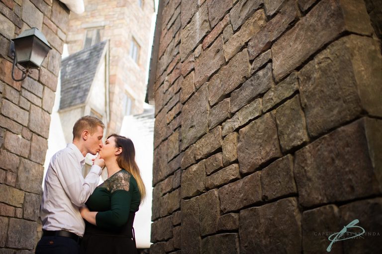 Harry Potter Engagement Session Universal Orlando