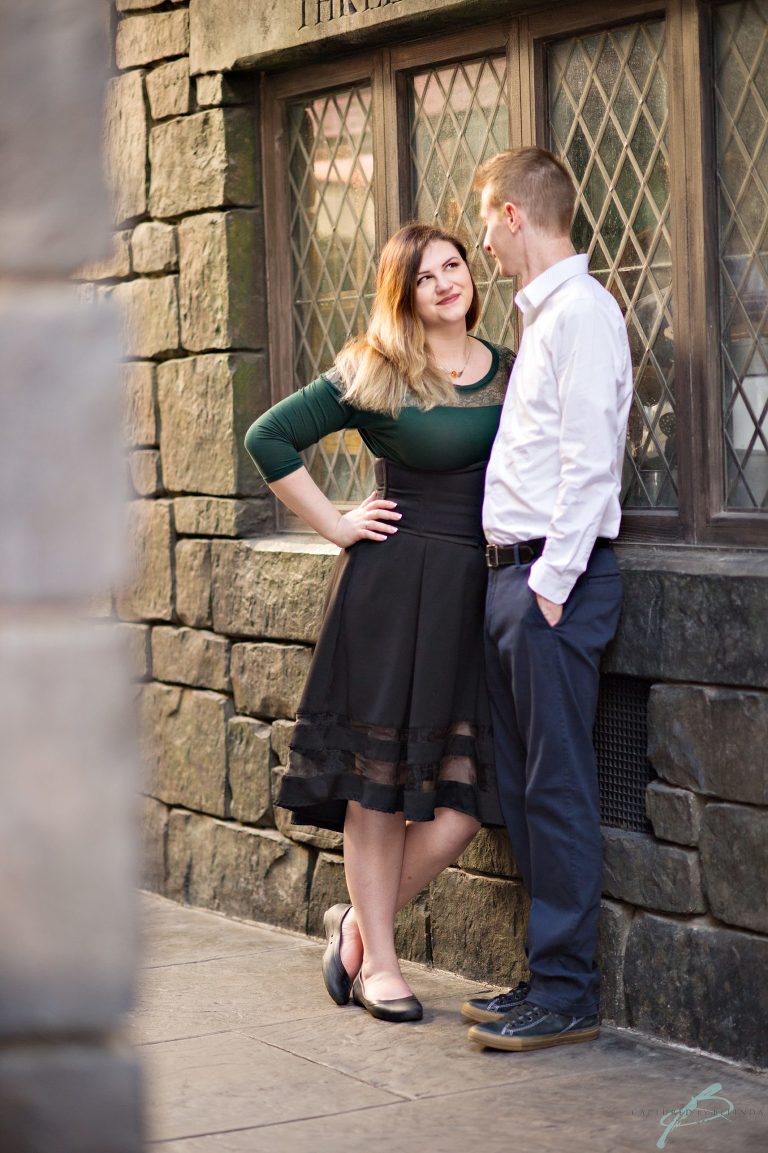 Harry Potter Engagement Session Universal Orlando