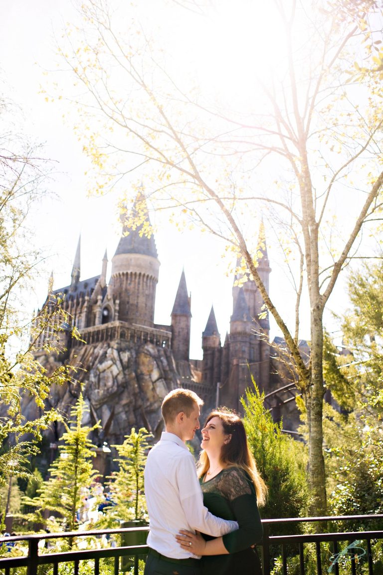 Harry Potter Engagement Session Universal Orlando