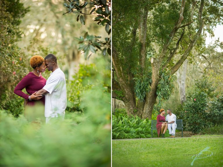 bok tower engagement session orlando wedding photographer