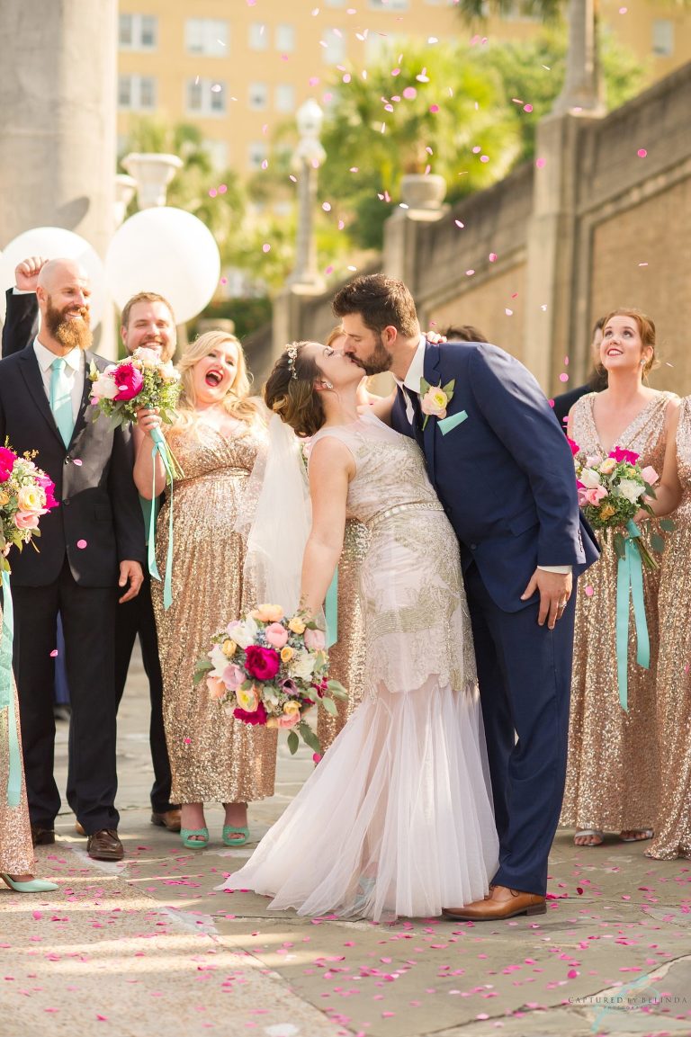 Hollis Gardens Wedding ceremony
