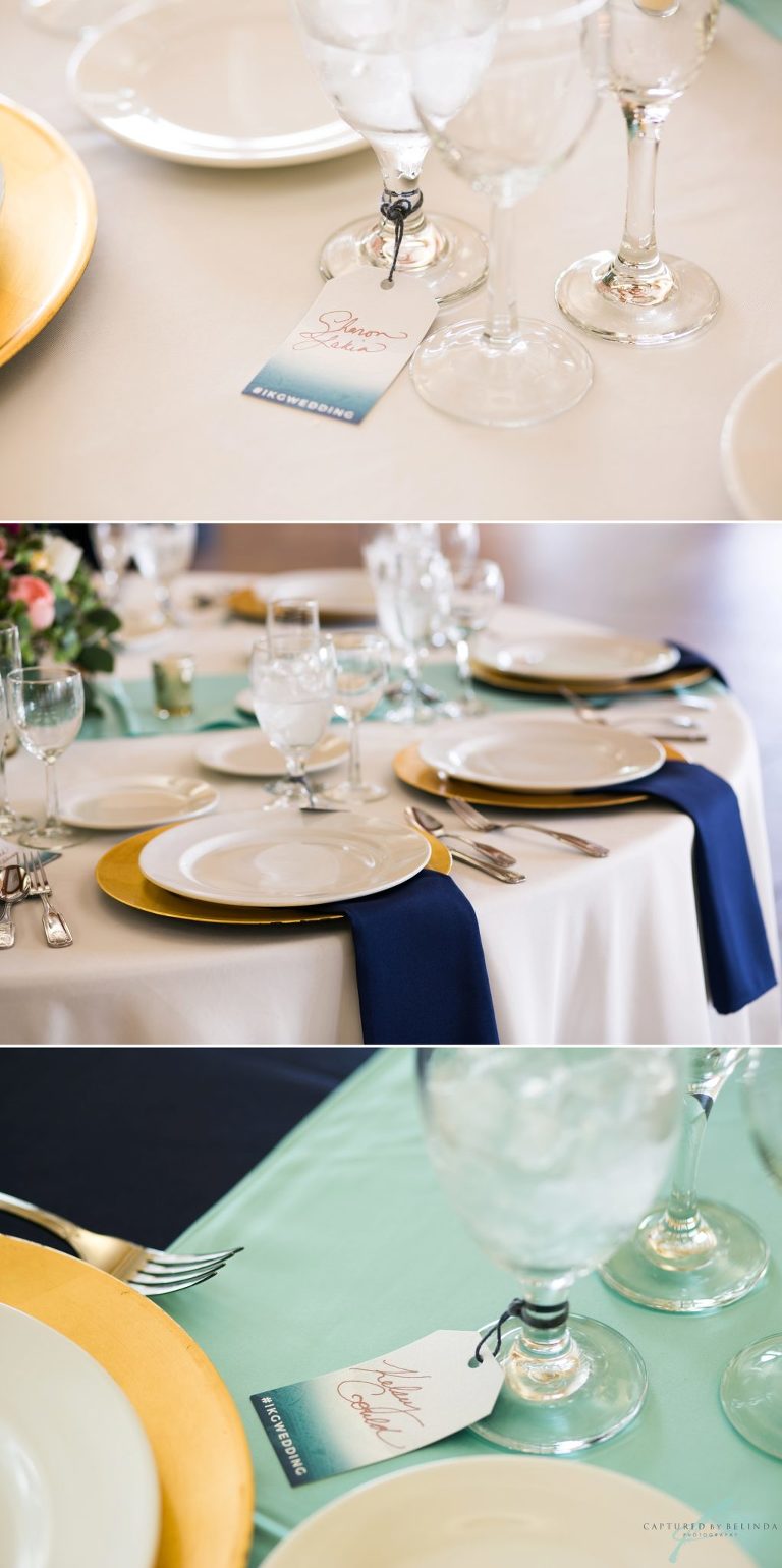 Hollis Gardens Wedding reeption details