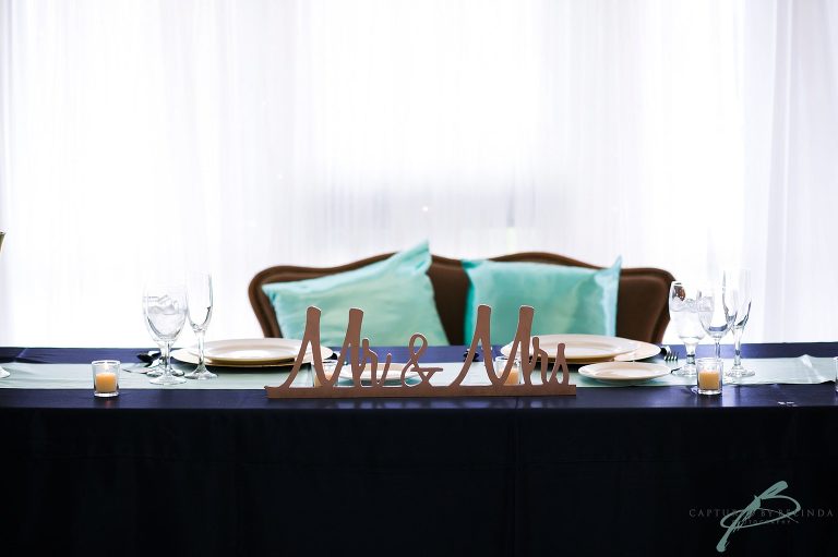 Hollis Gardens Wedding reeption details