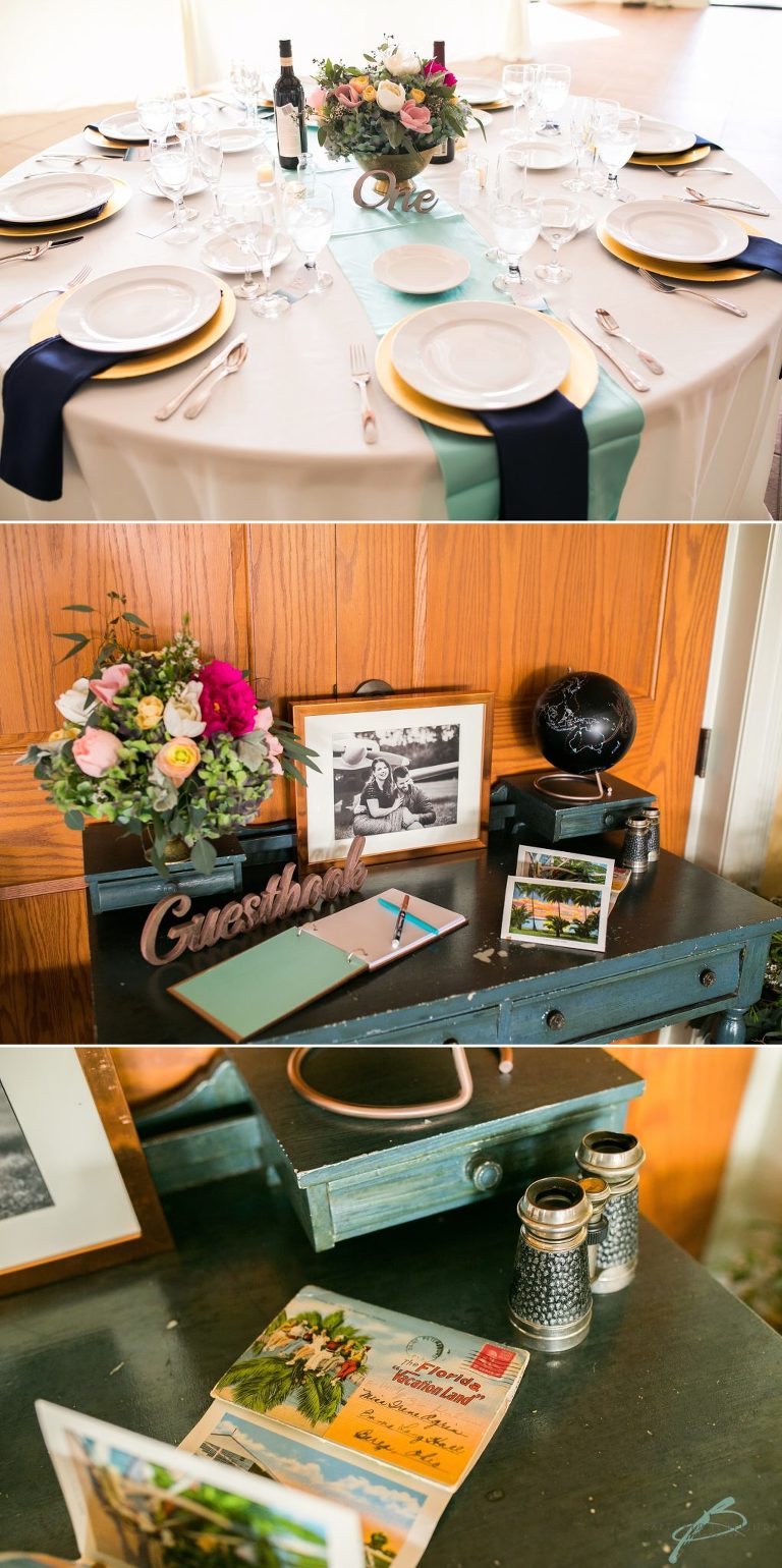 Hollis Gardens Wedding reeption details