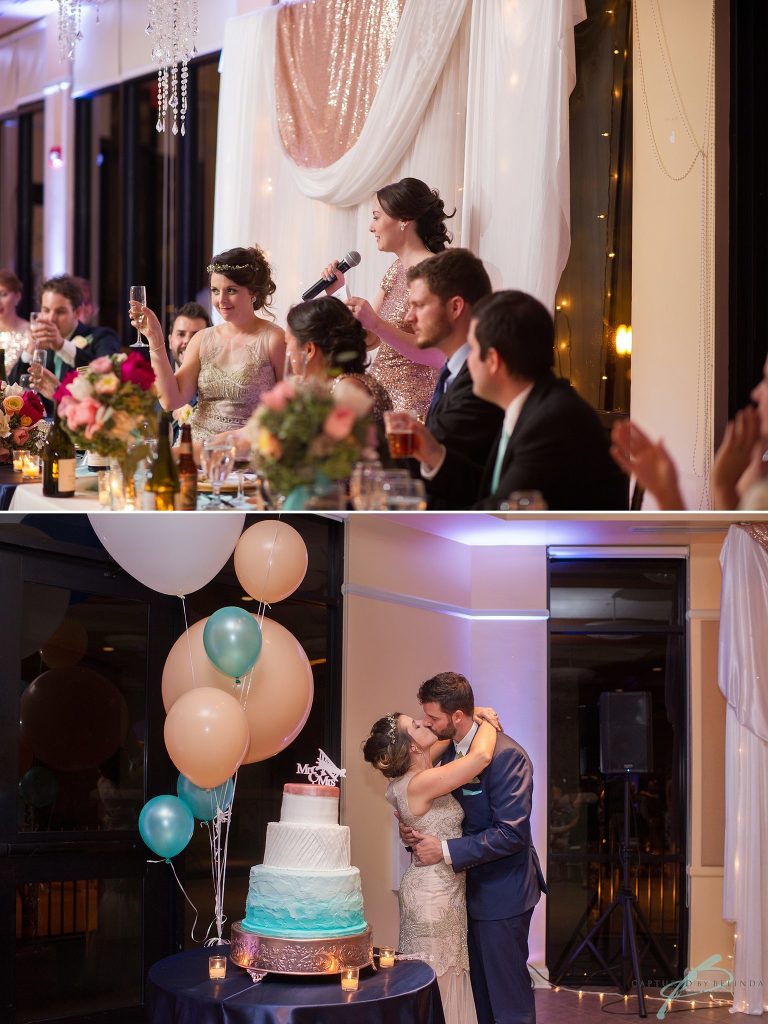 Hollis Gardens Wedding reception details