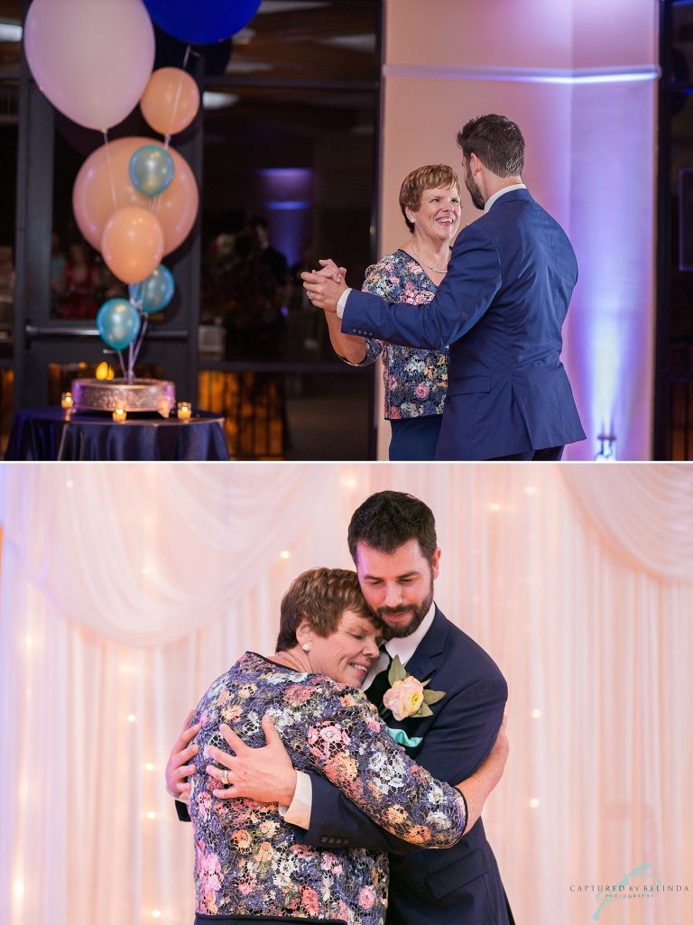 Hollis Gardens Wedding reception first dance