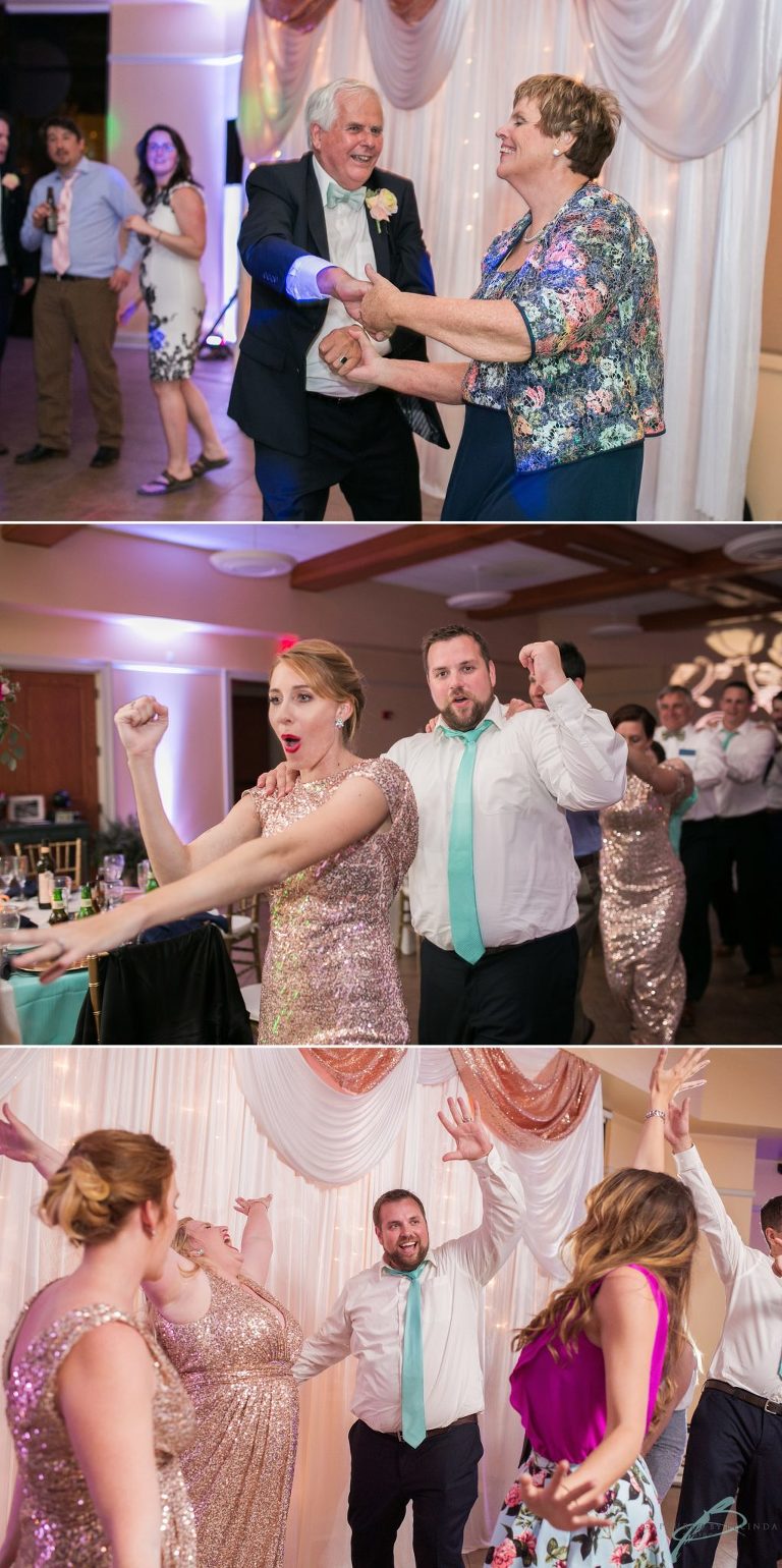 Hollis Gardens Wedding reception first dance