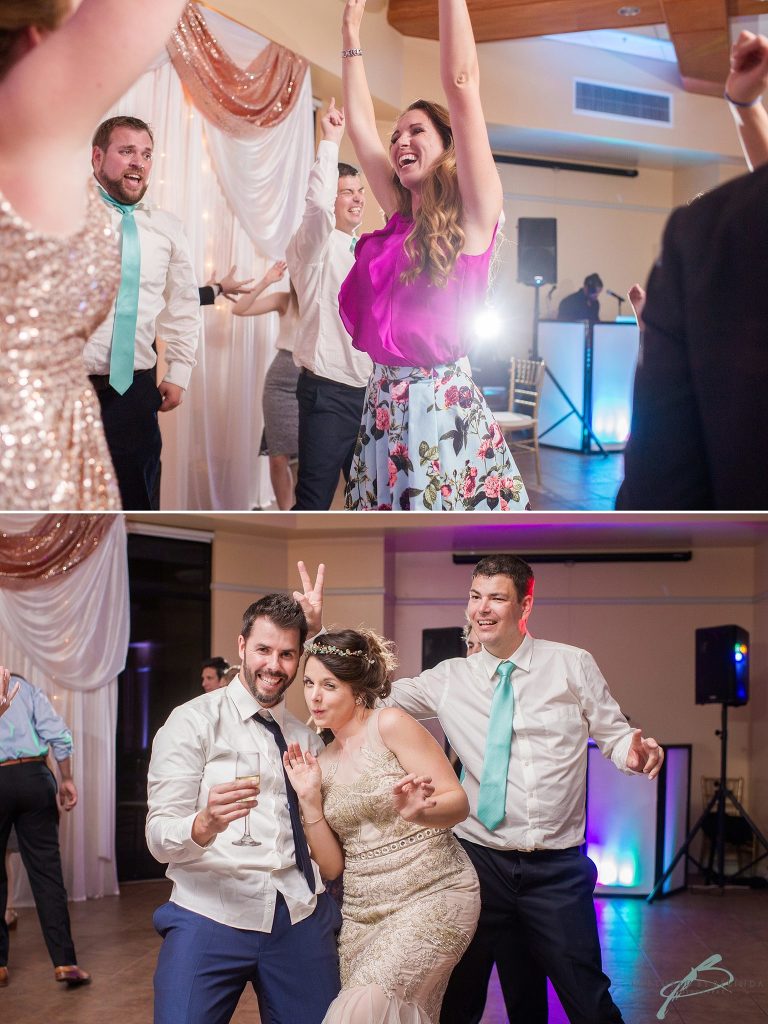 Hollis Gardens Wedding reception first dance