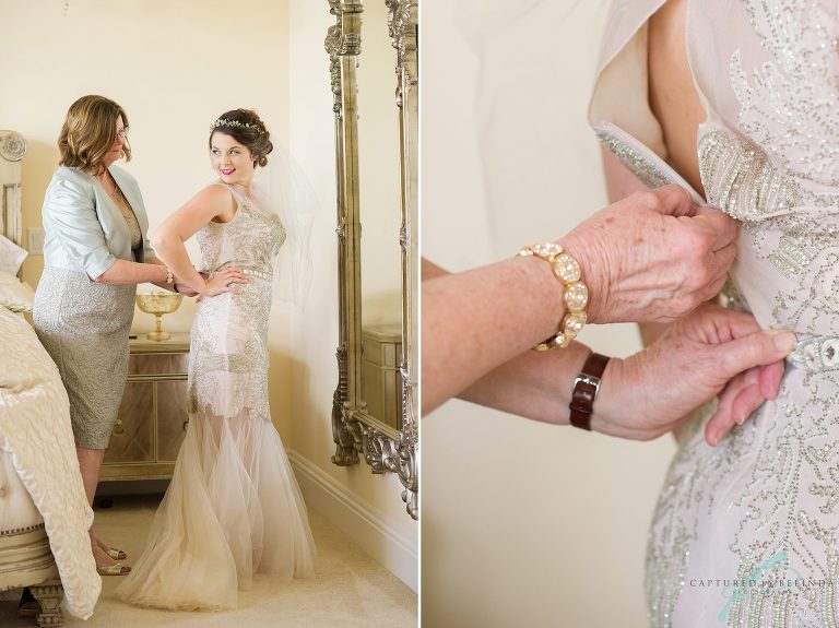 Hollis Gardens Wedding bridal getting ready