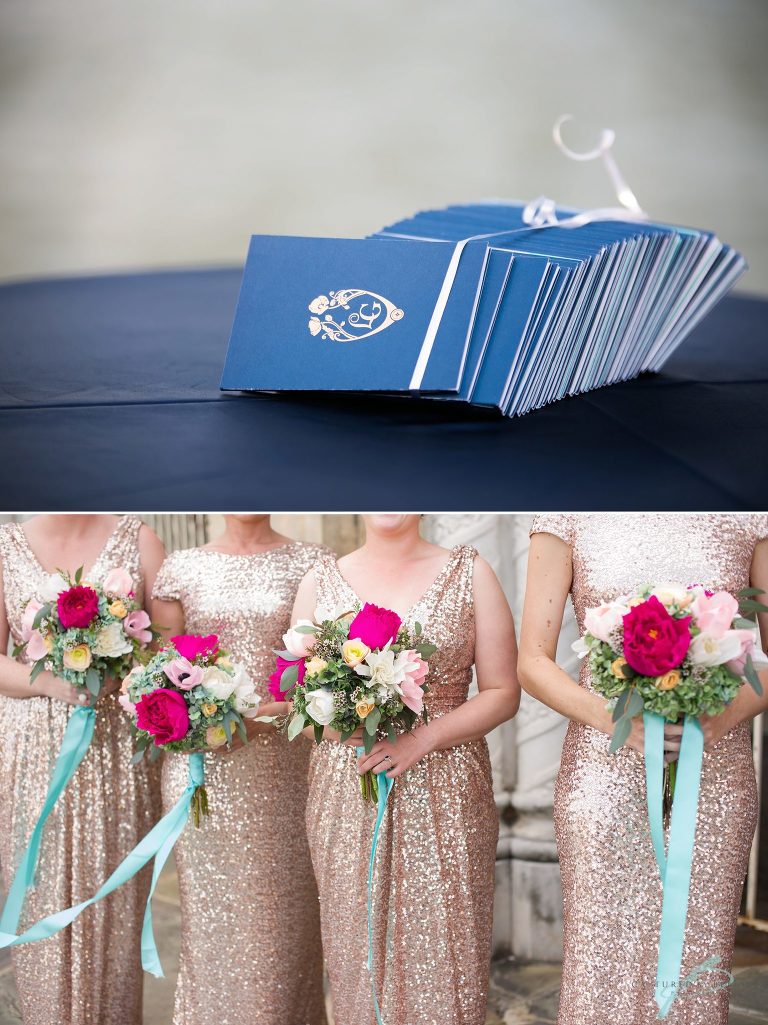 Hollis Gardens Wedding bridal party