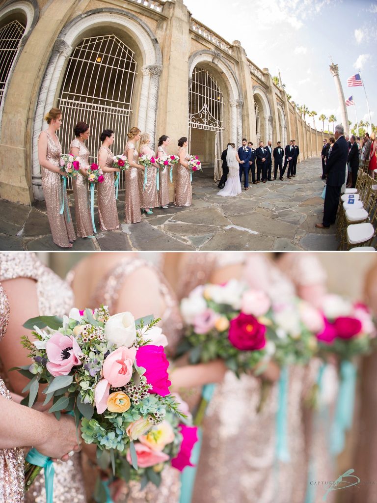 Hollis Gardens Wedding ceremony