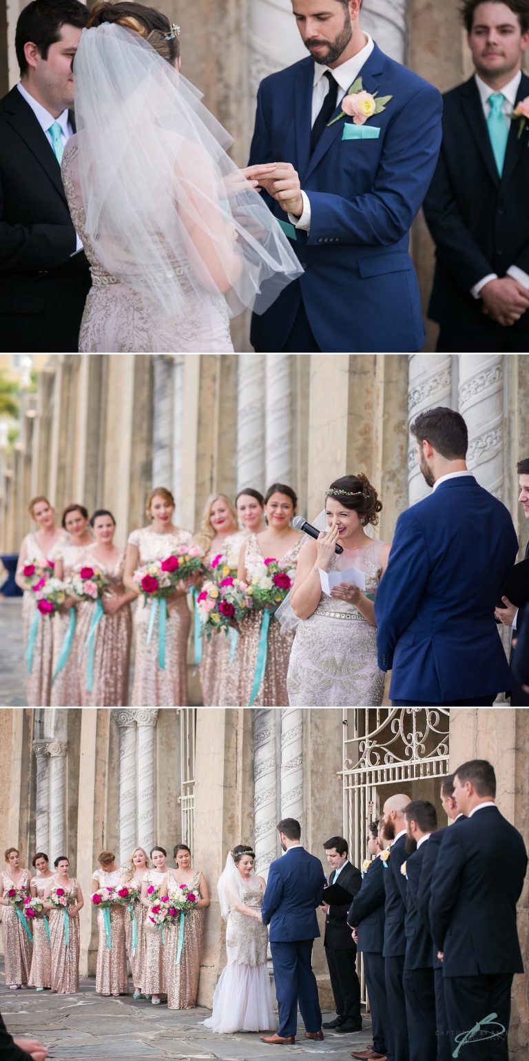 Hollis Gardens Wedding ceremony