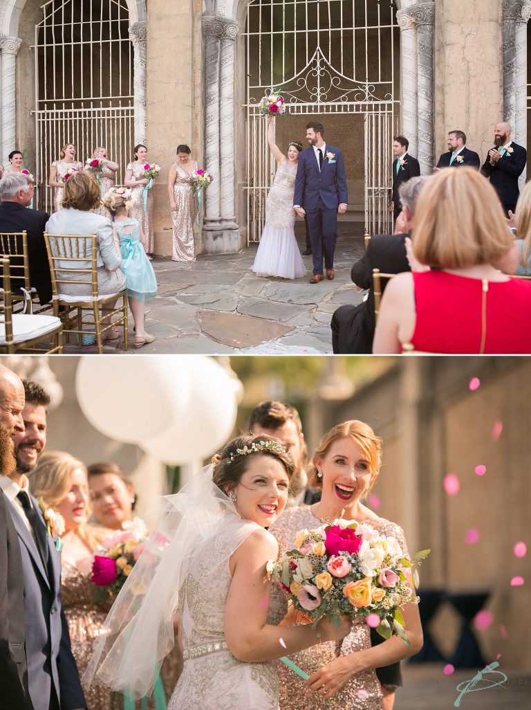 Hollis Gardens Wedding ceremony
