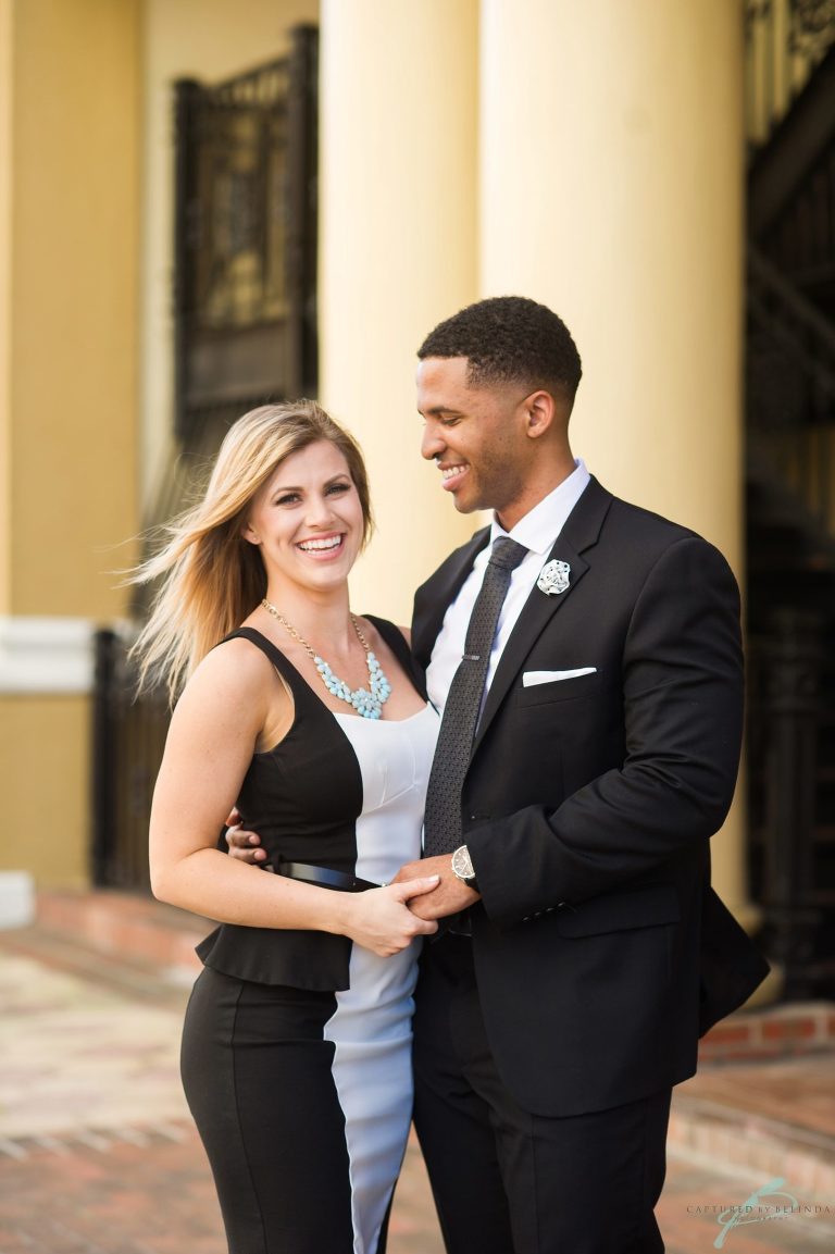 downtown orlando engagement photographer dr phillips performing arts center photography