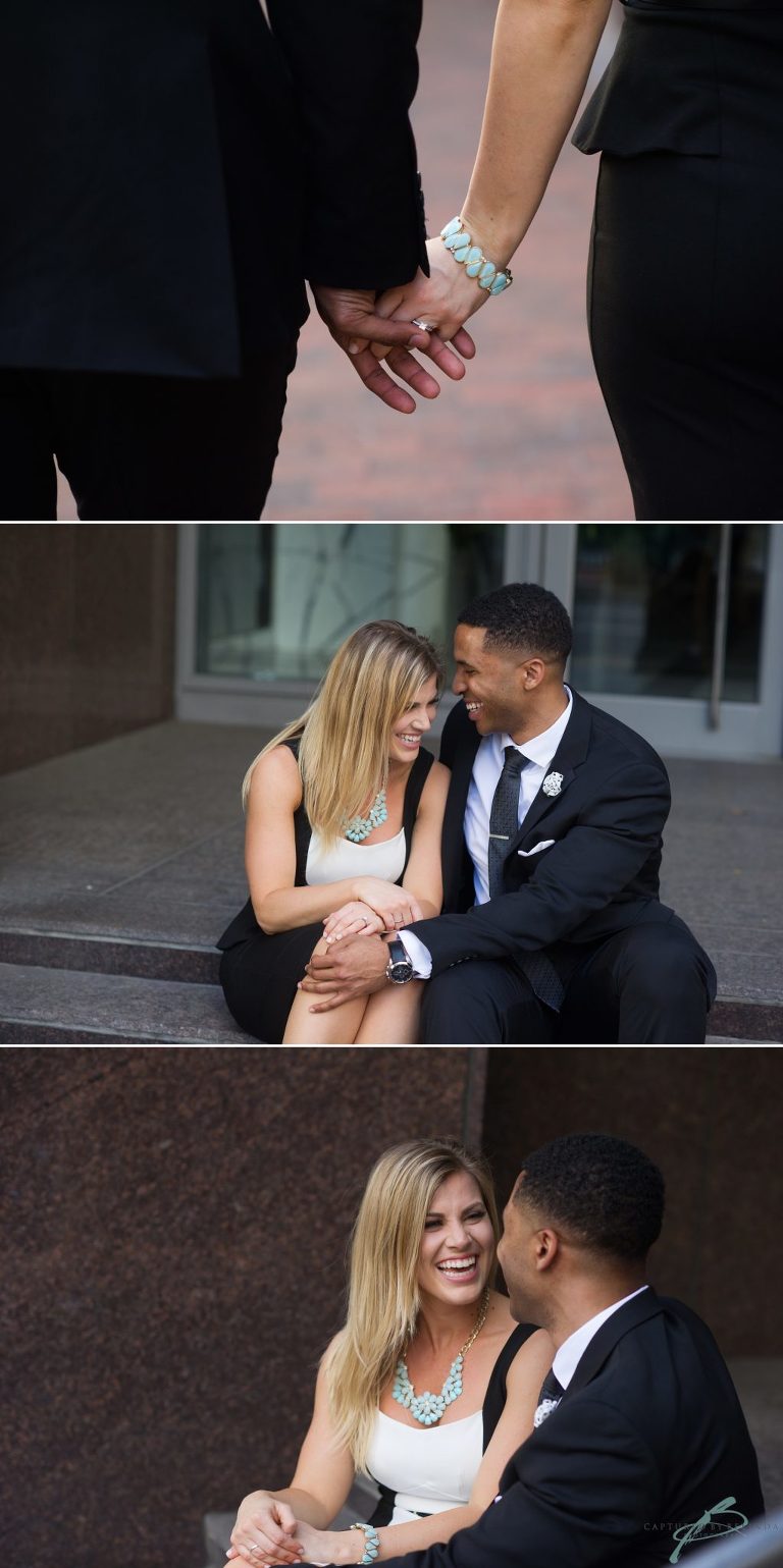 downtown orlando engagement photographer dr phillips performing arts center photography