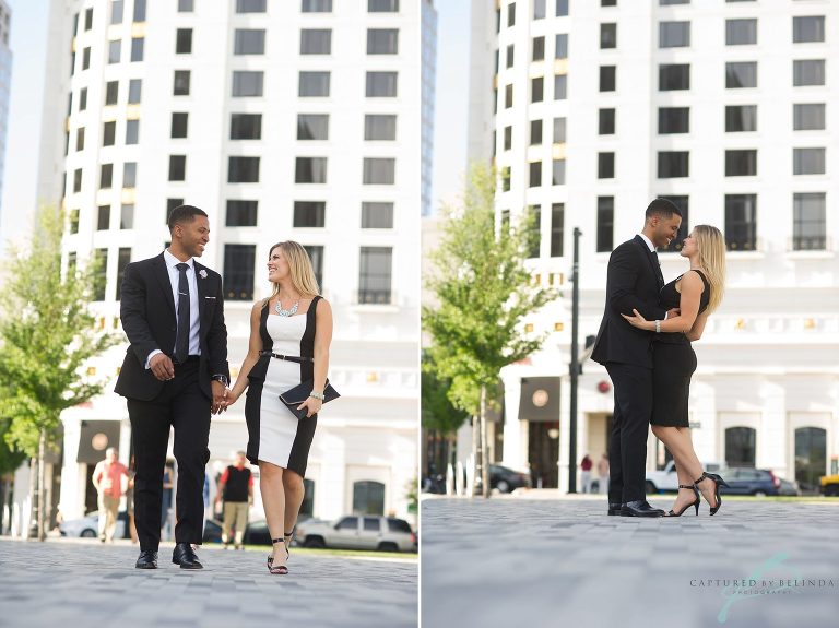downtown orlando engagement photographer dr phillips performing arts center photography