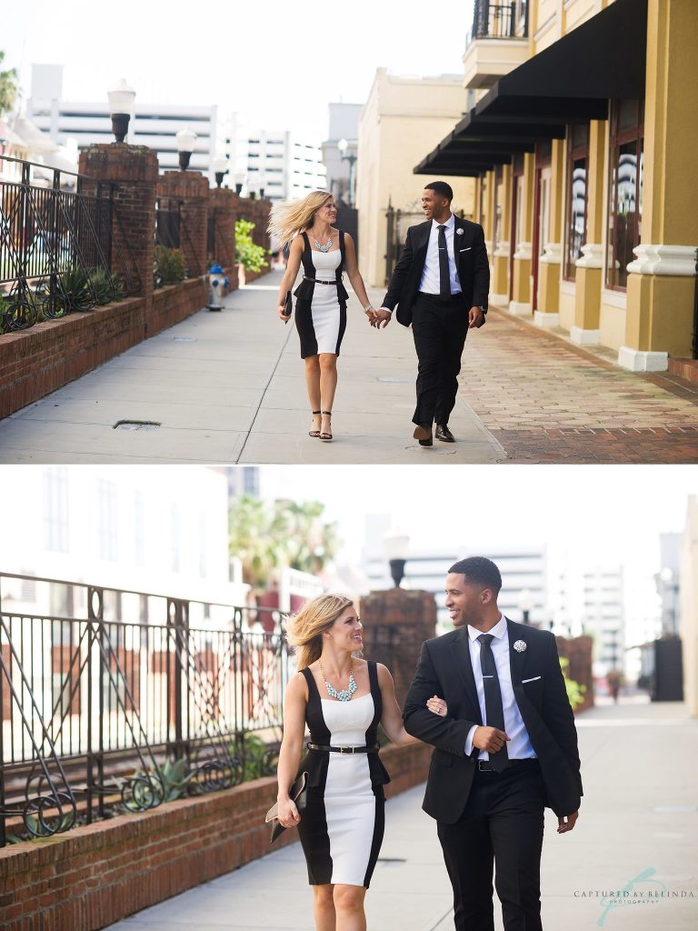 downtown orlando engagement photographer dr phillips performing arts center photography