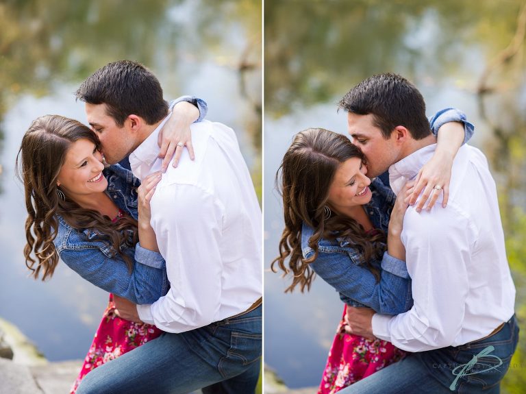 tampa engagement photographer hillsborough river state park