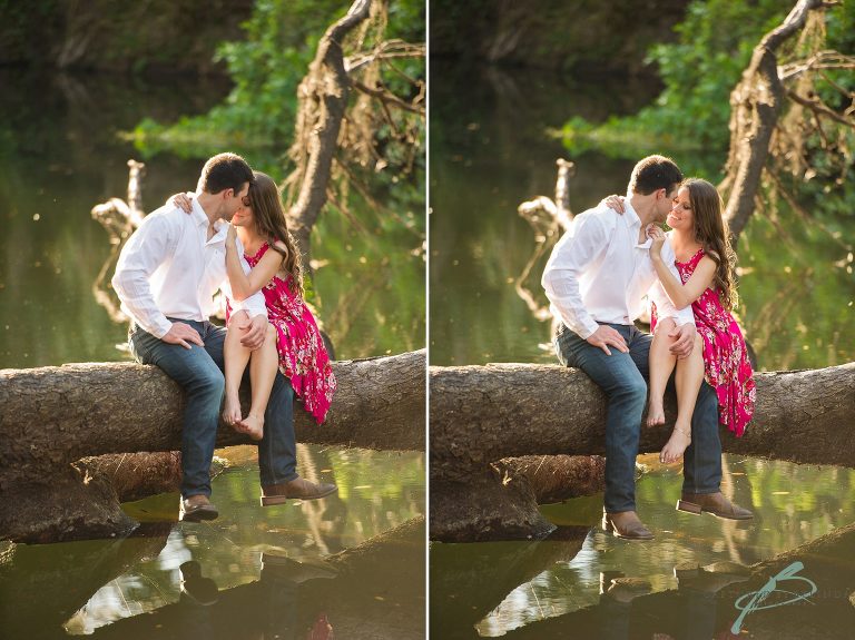 tampa engagement photographer hillsborough river state park