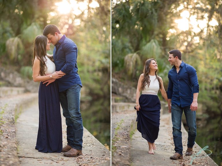 tampa engagement photographer hillsborough river state park