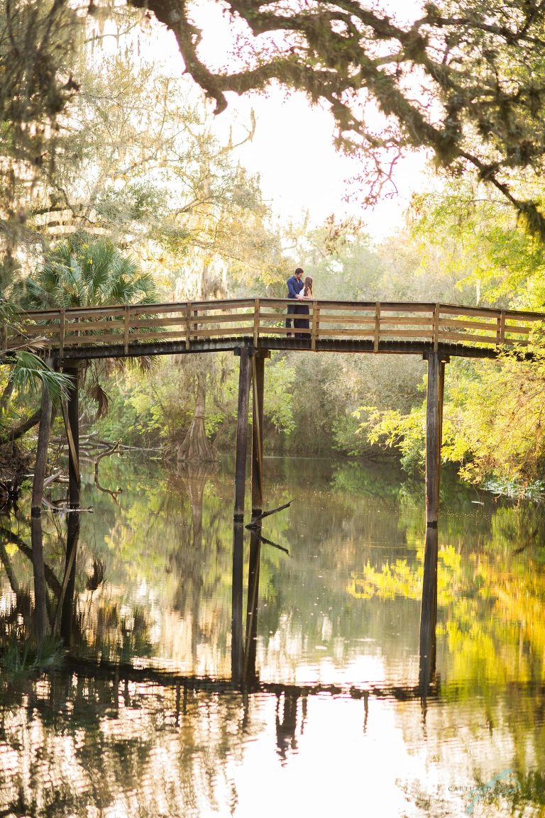 tampa engagement photographer hillsborough river state park