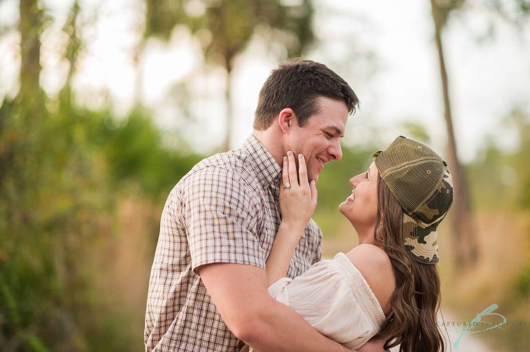 tampa engagement photographer hillsborough river state park