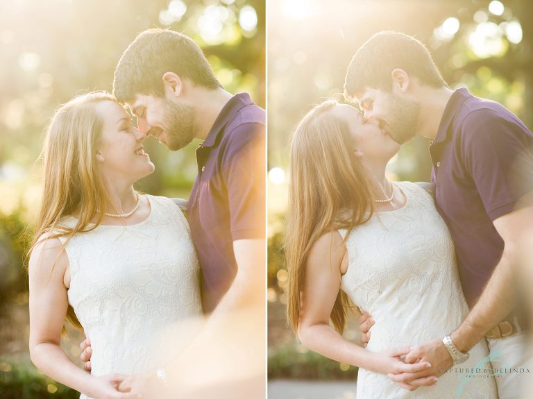 Forsyth park savannah engagement photography