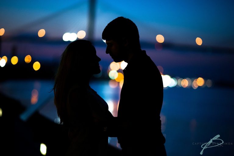 downtown savannah engagement session riverfront engagements