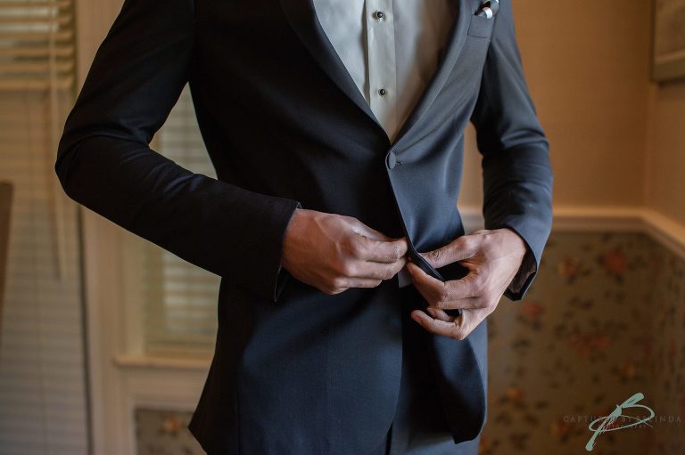 highland manor wedding groom getting ready