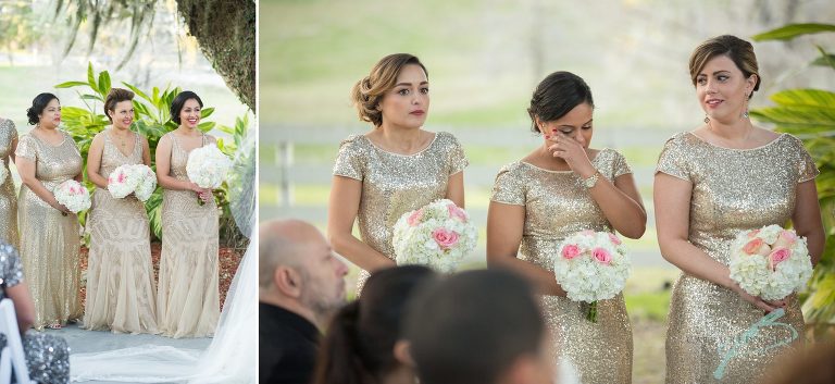 highland manor wedding bridal party 