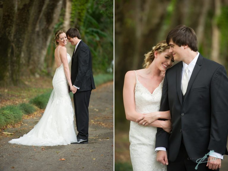Leu Gardens Wedding Bride and Groom Portraits 