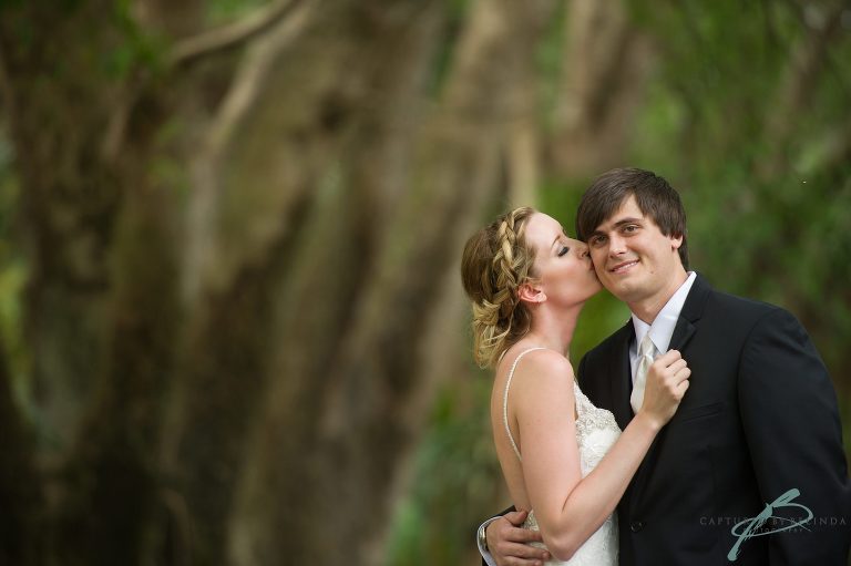Leu Gardens Wedding Bride and Groom Portraits 