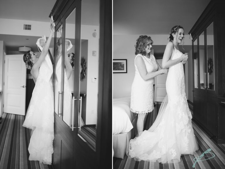 Alfond Inn Wedding Photographer Bride Getting Ready