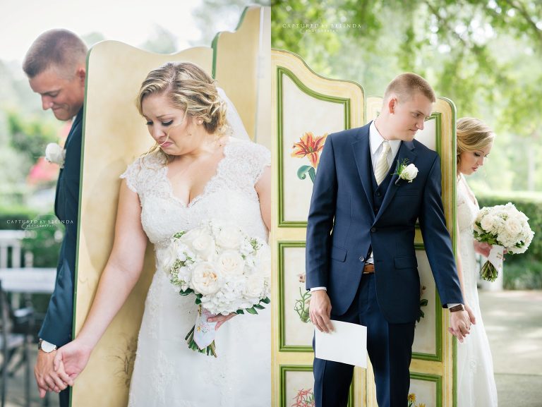 Leu Garden Wedding bride and groom portraits