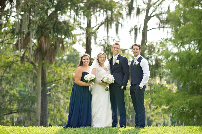 Leu Garden Wedding bride and groom portraits
