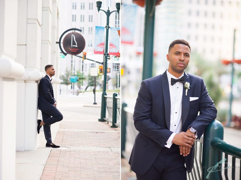 bridal portraits citrus club wedding