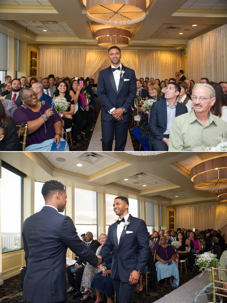 wedding ceremony citrus club wedding