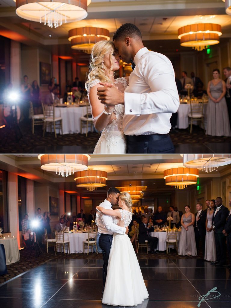 reception citrus club wedding