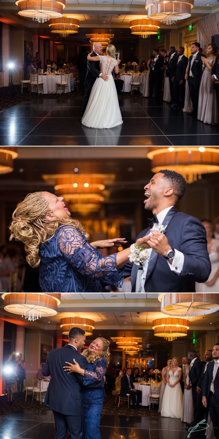 reception citrus club wedding