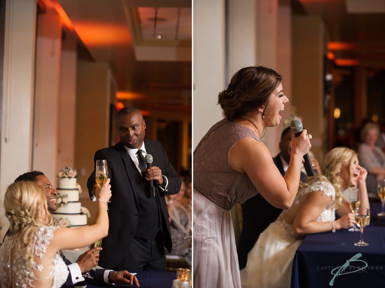 reception citrus club wedding